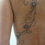 microdermal en espalda